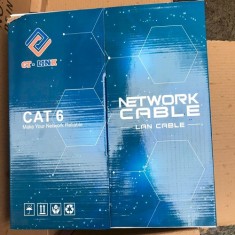 Dây mạng CAT6 CT-LINK thùng 305m màu xanh