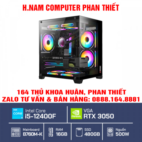 PC Gaming - B760 iNTEL i5 12400F VGA 3050