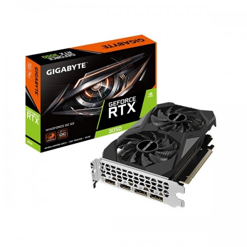 VGA Gigabyte RTX 3050 WINFORCE OC 6G - 2 FAN